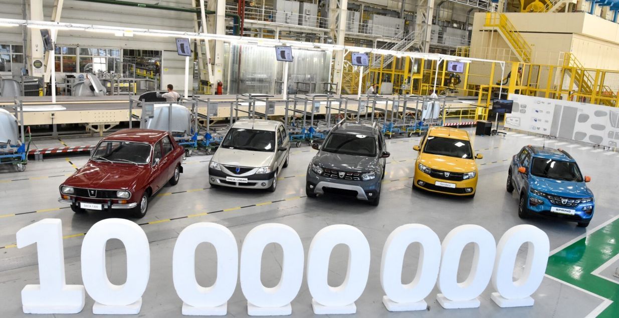 Jubilej – Dacia proizvela 10-milionito vozilo