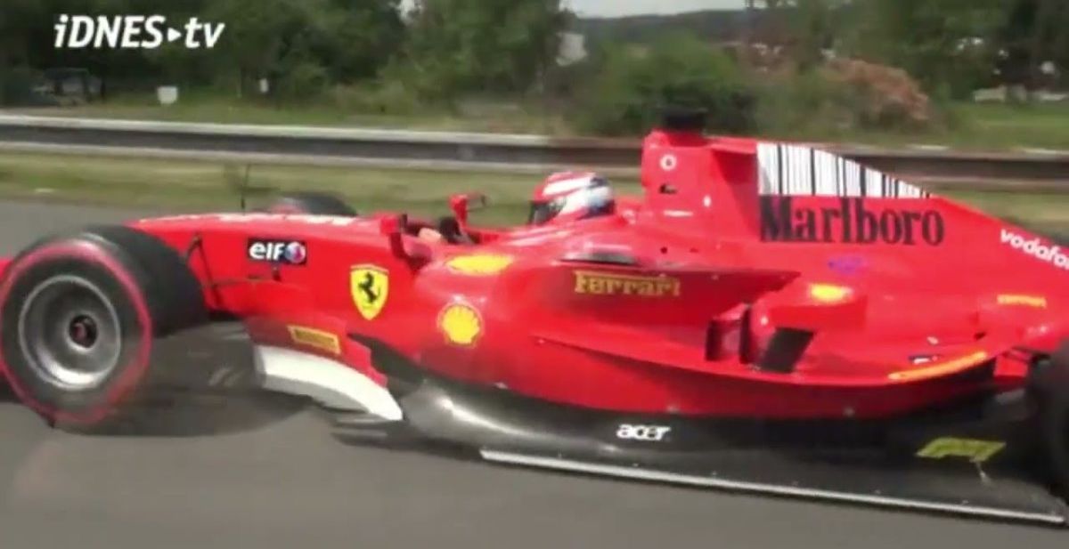 F1 na češkom autoputu – u čast Schumacheru