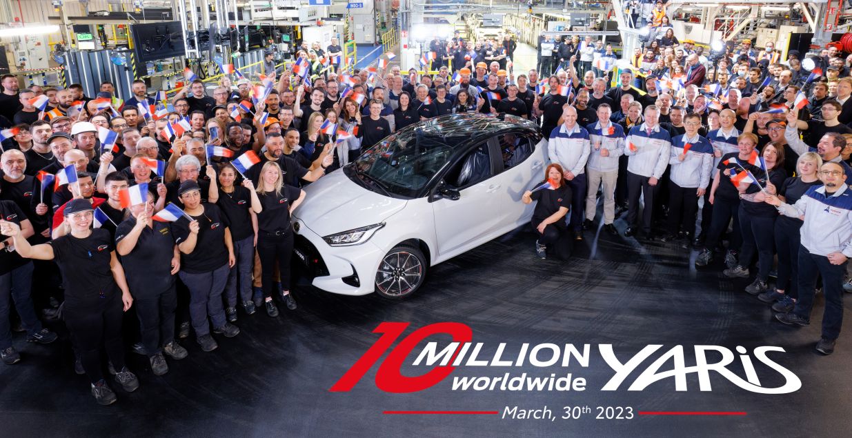 Toyota Yaris  prešla granicu od 10 miliona prodatih primjeraka