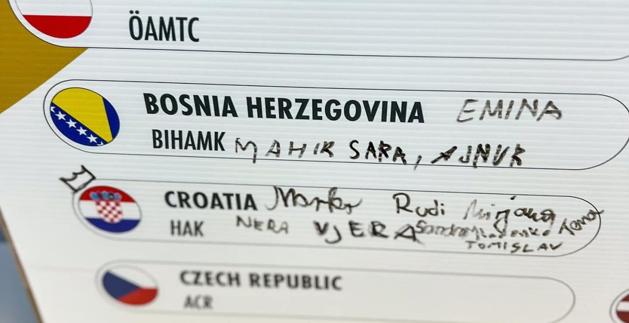 Emina (Gradačac), Sara (Konjic), Ajnur (Brčko) i Mahir (Srebrenik) u Parizu predstavljaju BiH - ETEC 2024