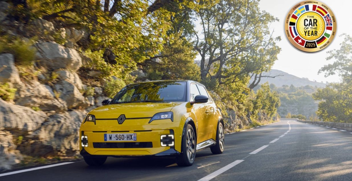 Renault 5 E-Tech electric je automobil godine 2025.