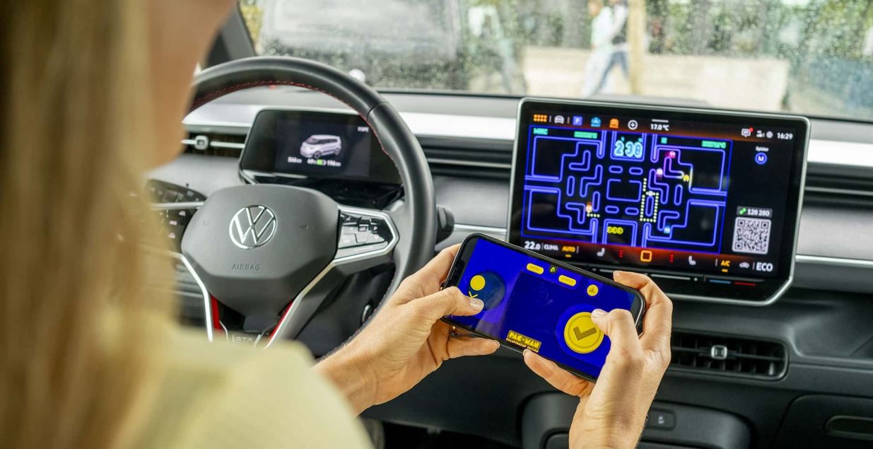 Volkswagen video igrama prekraćuje čekanje u vozilu