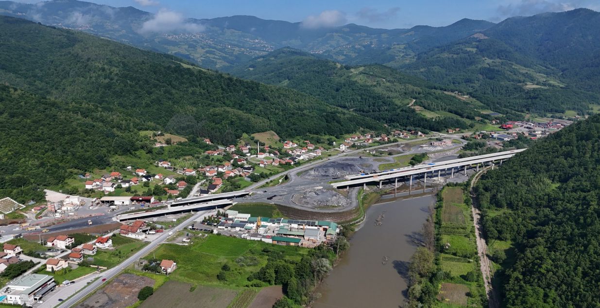 U oktobru se otvara dionica autoceste između Zenice i Žepča