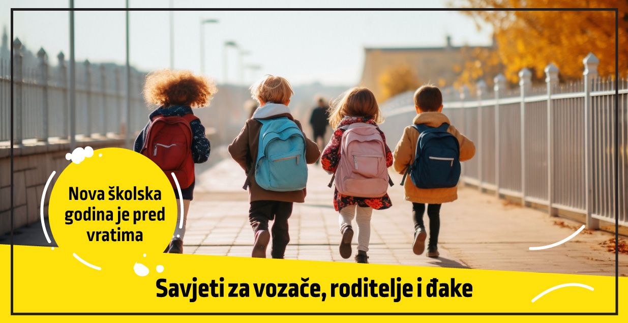 Početak nove školske godine 2025: Savjeti za vozače, roditelje i djecu
