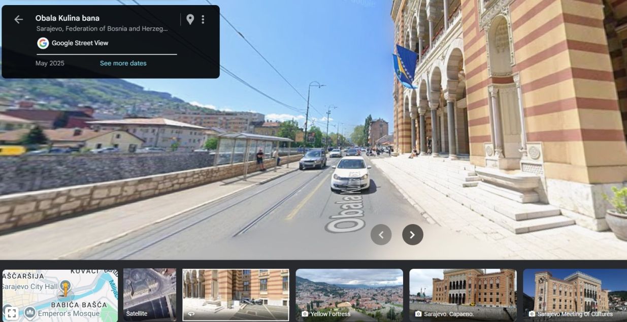 Google Street View: Praktični vodič za vozače u Bosni i Hercegovini