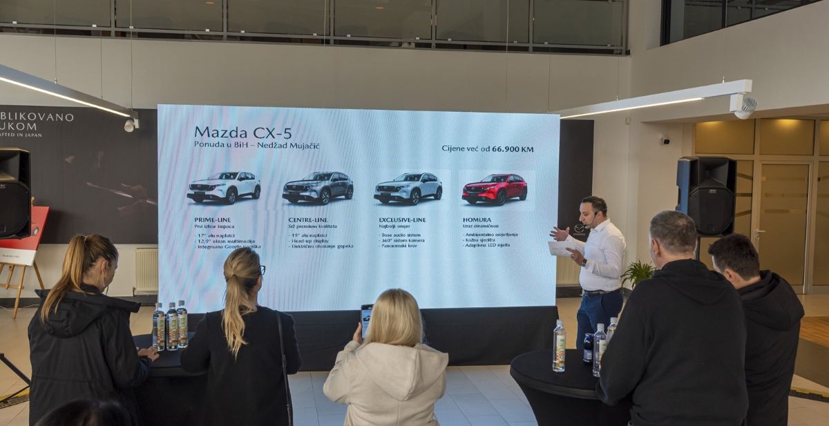 U Sarajevu predstavljena treća generacija Mazde CX-5