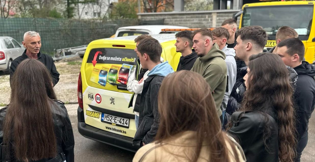 BIHAMK nastavlja edukaciju mladih, u posjeti učenici Srednje tehničke škole Bugojno