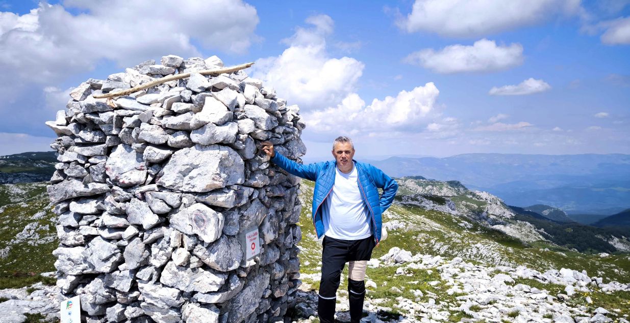 Vladimir Nazor i šerpas sa Sokolja na Treskavici
