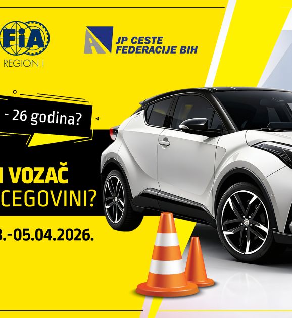Biramo najboljeg mladog vozača u Bosni i Hercegovini za 2026. godinu!