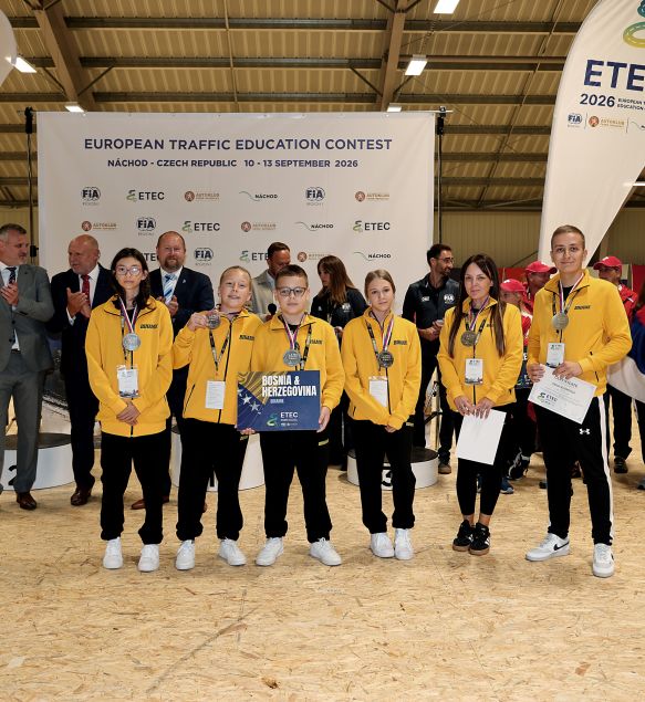 BIHAMK na 39. Evropskom saobraćajno-obrazovnom takmičenju (ETEC) u Češkoj
