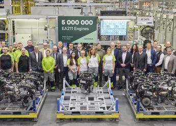 Škoda za 12 godina proizvela pet miliona motora EA 211