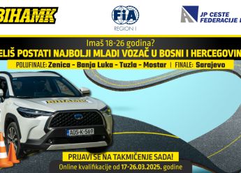 POSTANI NAJBOLJI MLADI VOZAČ U BOSNI I HERCEGOVINI ZA 2025. GODINU! 🚘