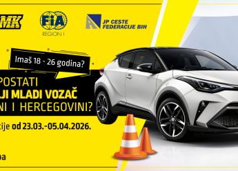 Biramo najboljeg mladog vozača u Bosni i Hercegovini za 2026. godinu!