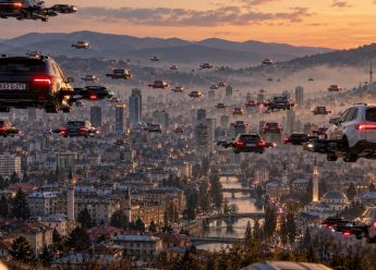 Sarajevo 2045: Po burek letećim autom